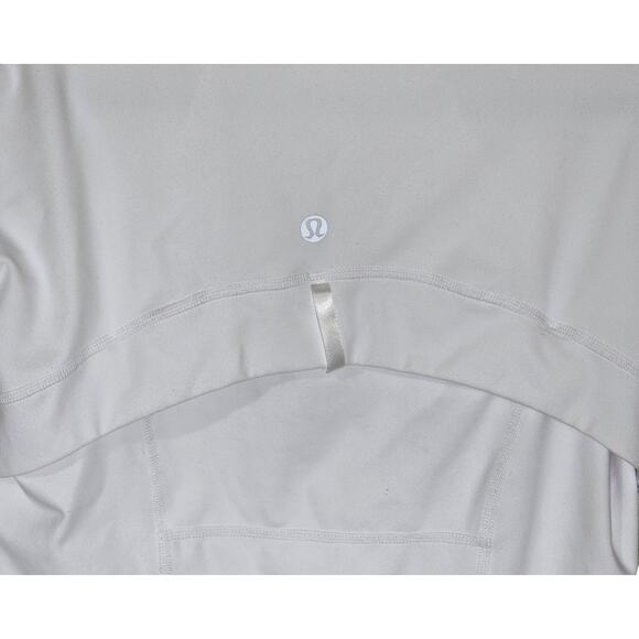 Lulemon Define Full Zip Jacket Luon White Reflective Logo On Back Size 8 - Picture 7 of 9